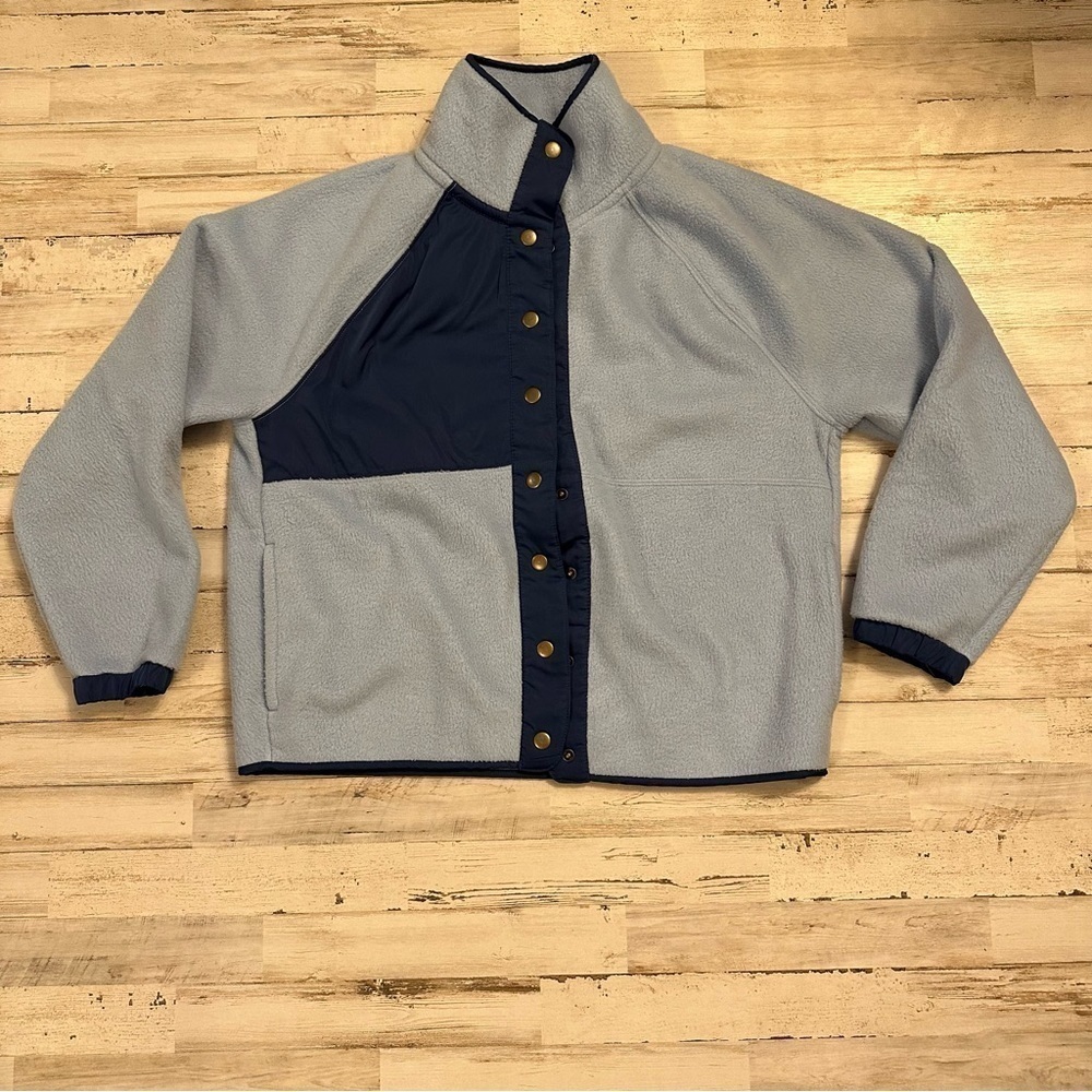 J. CREW factory fleece jacket